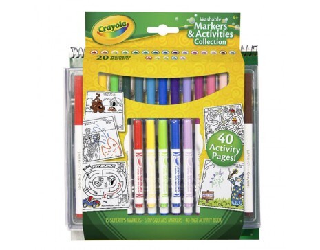 Bộ bút lông và giấy tô màu Crayola 04-5715 (045715A000)