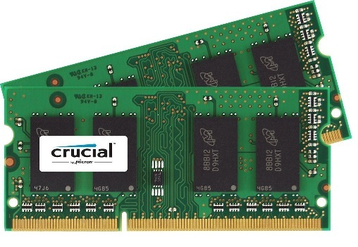 Crucial 16GB Kit (2 x 8GB) DDR3L-1866 SODIMM Memory for Mac