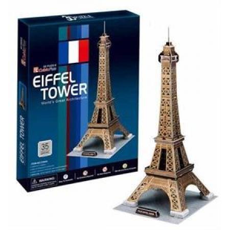 Bộ xếp hình 3D tháp Eiffel Cubic Fun C044H