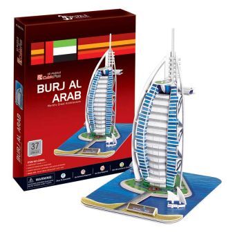 Bộ xếp hình 3D khách sạn Burjal Arab Cubic Fun C065H