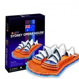 Bộ xếp hình 3D nhà hát Opera Sydney Cubic Fun C067h