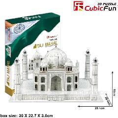 Bộ xếp hình 3D Đền Taj Mahal Cubic Fun MC081H