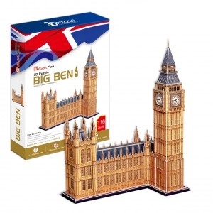 Bộ xếp hình 3D tháp Big Ben Cubic Fun MC087H