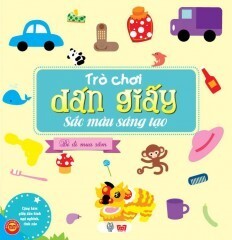 Trò Chơi Dán Giấy Sắc Màu Sáng Tạo - Bé Đi Mua Sắm 