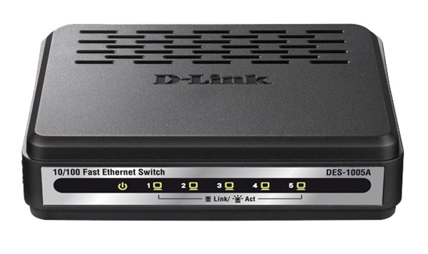 Switch D-Link DES-1005A 10/100Mbps - 5 Port