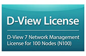 D-View 7 Network Management System (NMS) License for 100 Nodes D-Link DV-700-N100-LIC