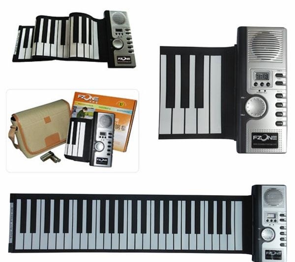 Piano phím mềm - Piano cuộn - Roll Up Piano - Soft Keyboard Piano 49 k...