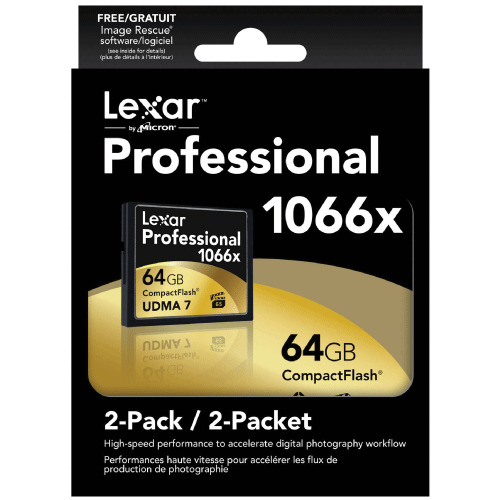Thẻ nhớ CF Lexar Profession 64GB 160M/s tốc độ 1066x 