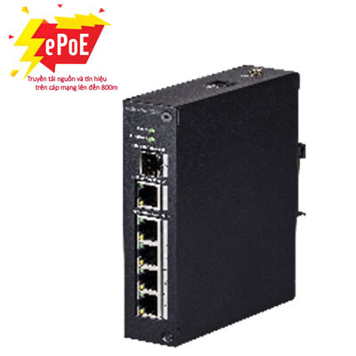 Switch ePoE Kbvision KX-SW04iP1 