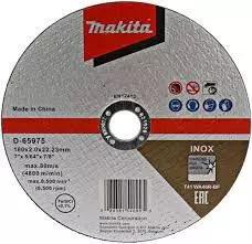 Đá cắt inox mỏng Makita D-65975 180x2.0x22.23