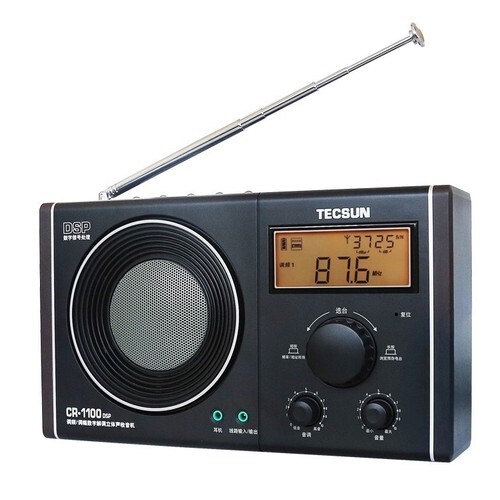 Đài Radio kỹ thuật số cỡ lớn Tecsun CR-1100