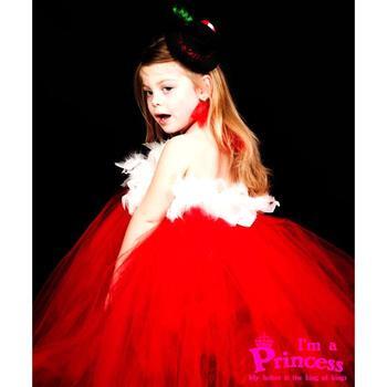 Đầm công chúa giáng sinh cho bé Princess PR96