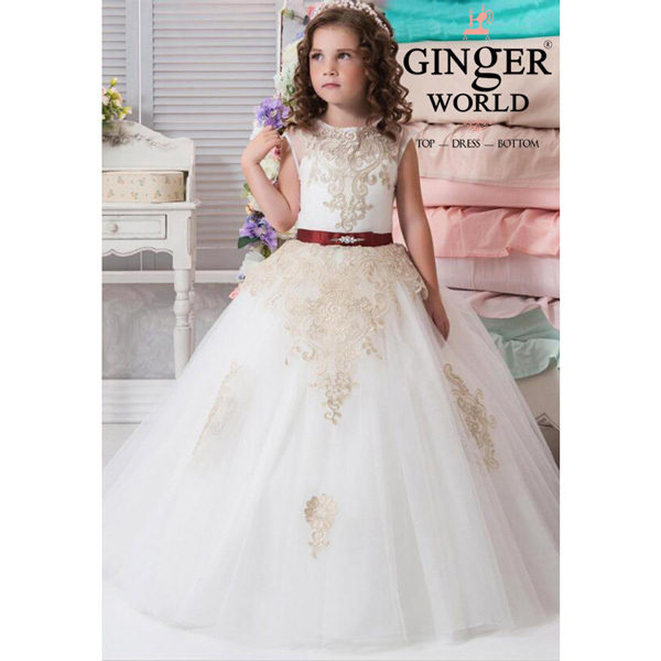Đầm dạ tiệc cho bé Ginger World HQ657