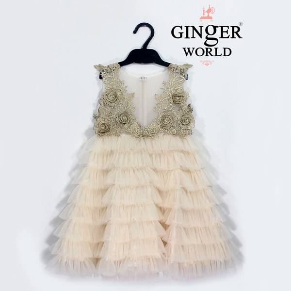 Đầm dự tiệc cho bé Ginger World HQ644