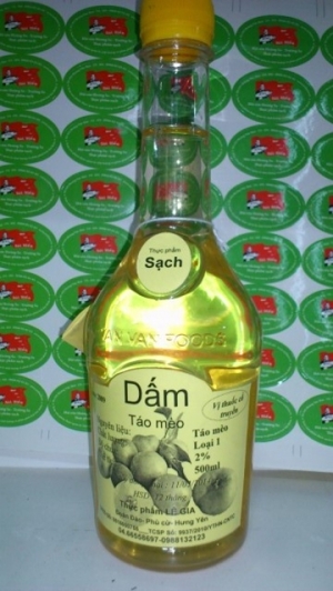 Dấm táo mèo Lê Gia