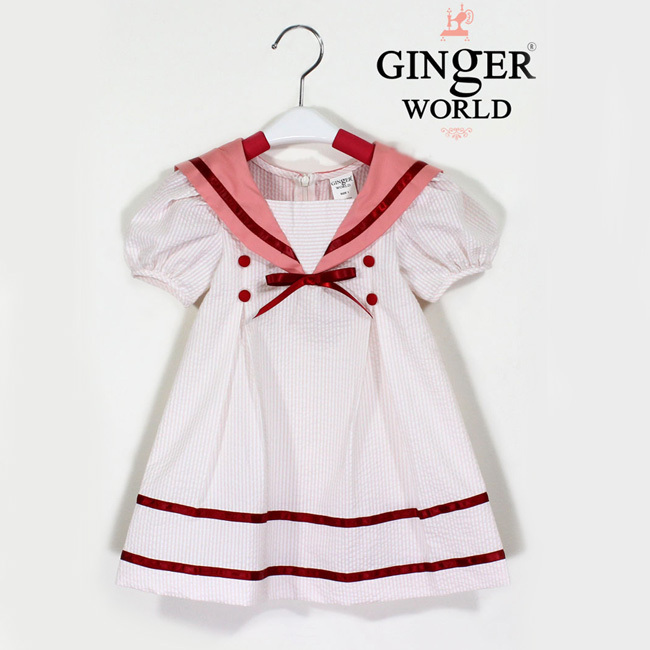 Đầm thủy thủ tay phồng Ginger World SC168