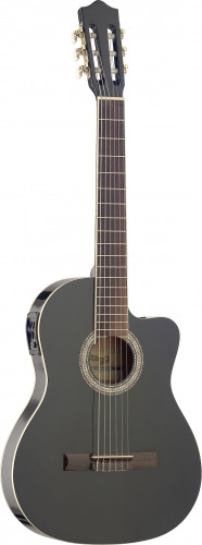 Đàn Guitar Classic Stagg C546TCE - Màu BK/ N/ BLS