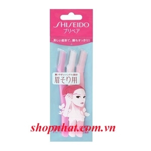 Dao cạo lông mày Shiseido gói 3 cây