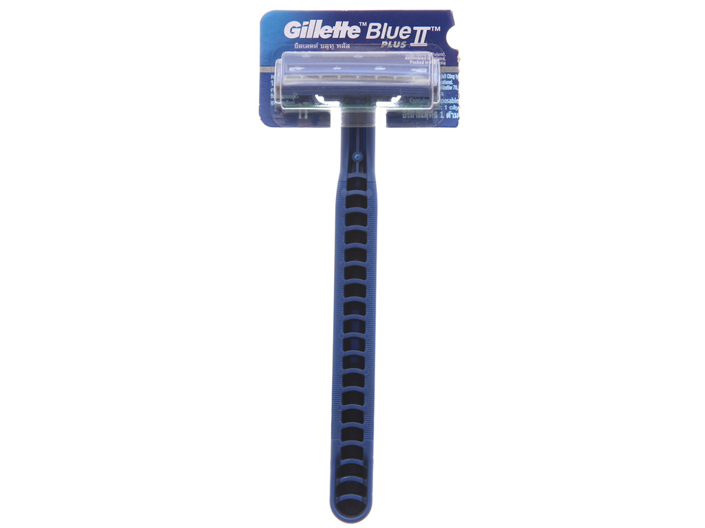 Dao cạo râu 2 lưỡi Gillette Blue II Plus