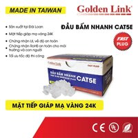 Đầu bấm mạng nhanh RJ45 CAT5 Golden Link GL-20055E