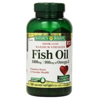 Dầu cá Nature's Bounty Fish Oil 1400mg