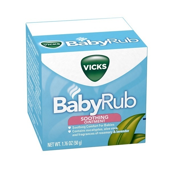 Dầu chống ngạt Vicks BabyRub 50g