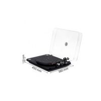 Đầu đĩa than Elipson Omega 100 RIAA BT Carbon Black