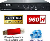 Đầu ghi hình J-Tech JT-1016D - 2 kênh