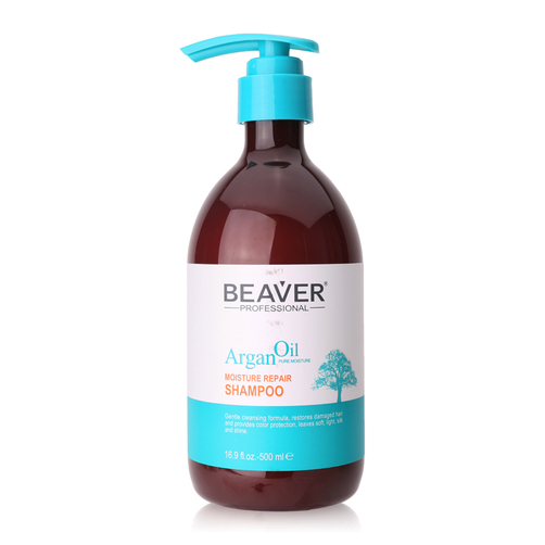 Dầu gội tái tạo chuyên sâu Beaver Argan Oil Moisture Repair Shampoo 500ml