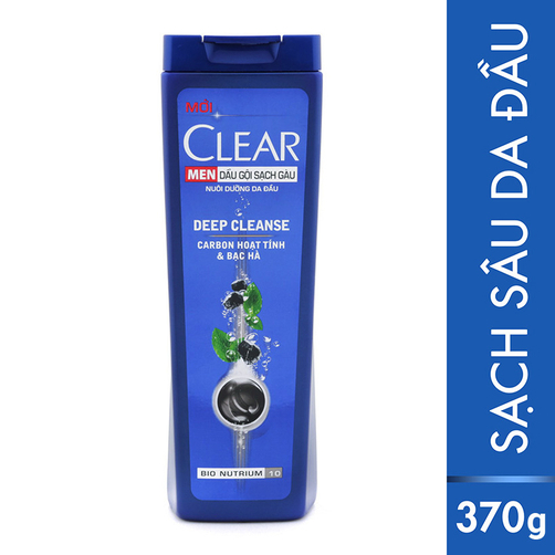 Dầu gội trị gàu Clear Men Deep Cleanse 370g