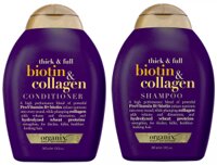 Dầu gội và dầu xả Biotin & Collagen Shampoo 385 ml