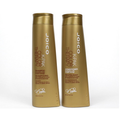 Dầu gội xả dưỡng giữ màu tóc nhuộm Joico K-pak Color Therapy - 300ml