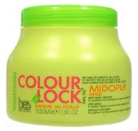 Dầu hấp tóc khóa màu chuyên nghiệp Bes Lock Colour Midopla - 1000ml