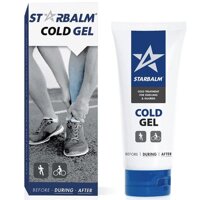 Dầu lạnh xoa bóp Starbalm Cold Gel - Hà Lan giảm đau tức thì, giảm thâm tím và thư giãn cơ, Tuýp 100ml