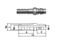 Đầu nối khí nén Nitto 17PH
