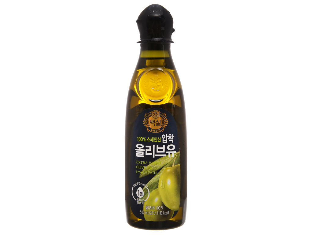 Dầu olive Extra Virgin Beksul chai 500ml