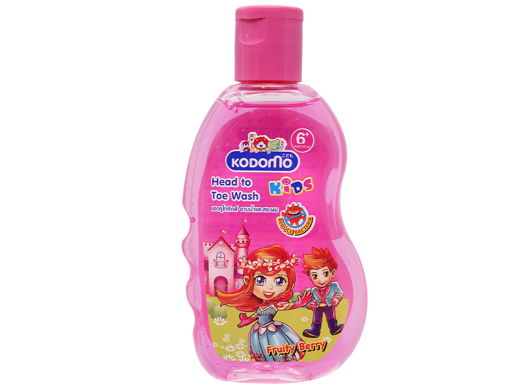 Dầu tắm gội cho bé Kodomo Fruity Berry 200ml