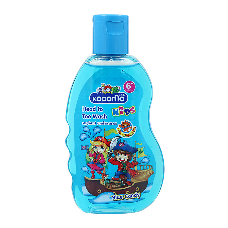 Dầu tắm gội Kodomo Blue Candy 200ml