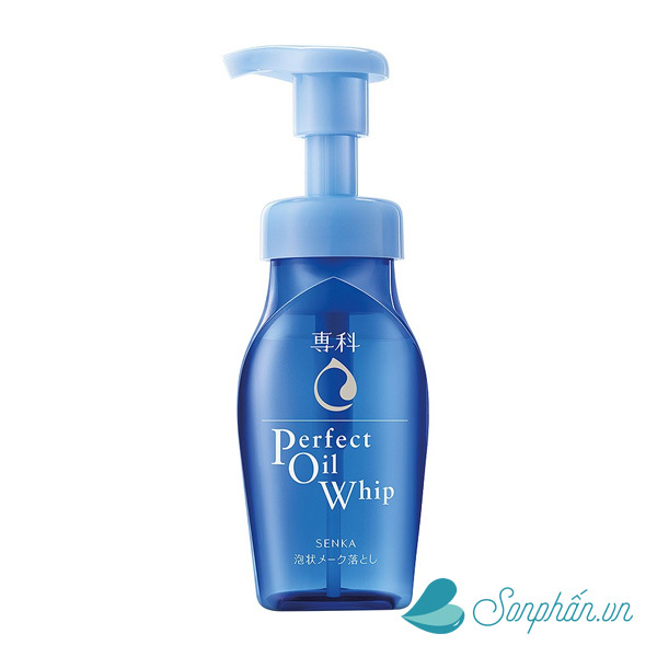 Dầu tẩy trang tự tạo bọt sạch sâu Senka Perfect Oil Whip 150ml