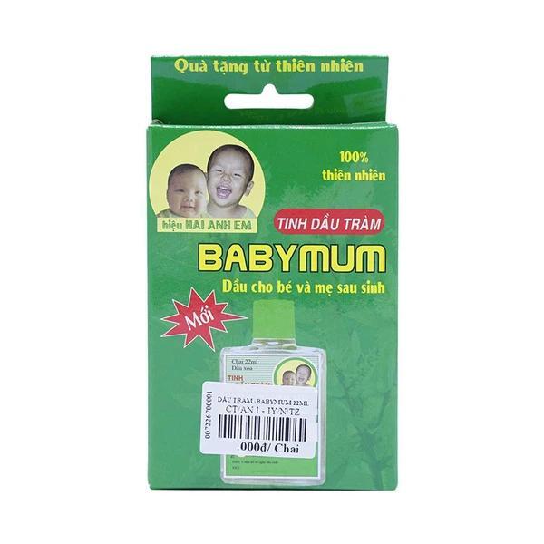 Dầu tràm BabyMum 22ml an toàn cho mẹ và bé