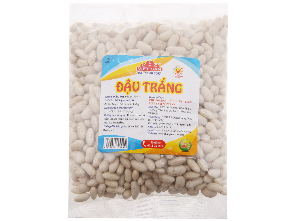 Đậu trắng Việt San 500g