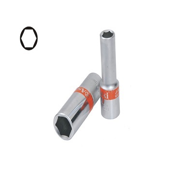 Đầu tuýp dài 1/2" 6 cạnh cao cấp Asaki AK-6553