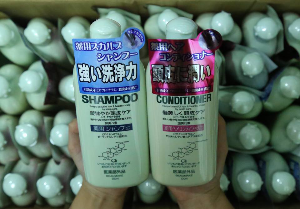 Dầu xả trị rụng tóc Kaminomoto Medicated Hair Conditioner B&P 300ml