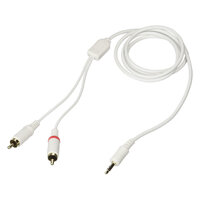 Dây cáp Audio Elecom AVD-IPCLR1WH 1m