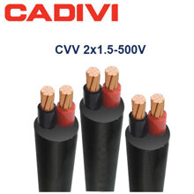 Dây điện cadivi CVV 2×1.5