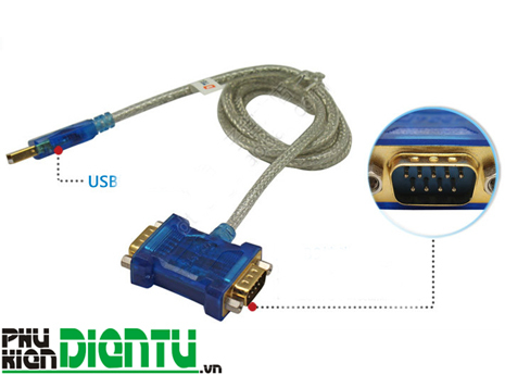 Dây USB to 2 RS232 (USB to 2 com) DTECH - DT5024