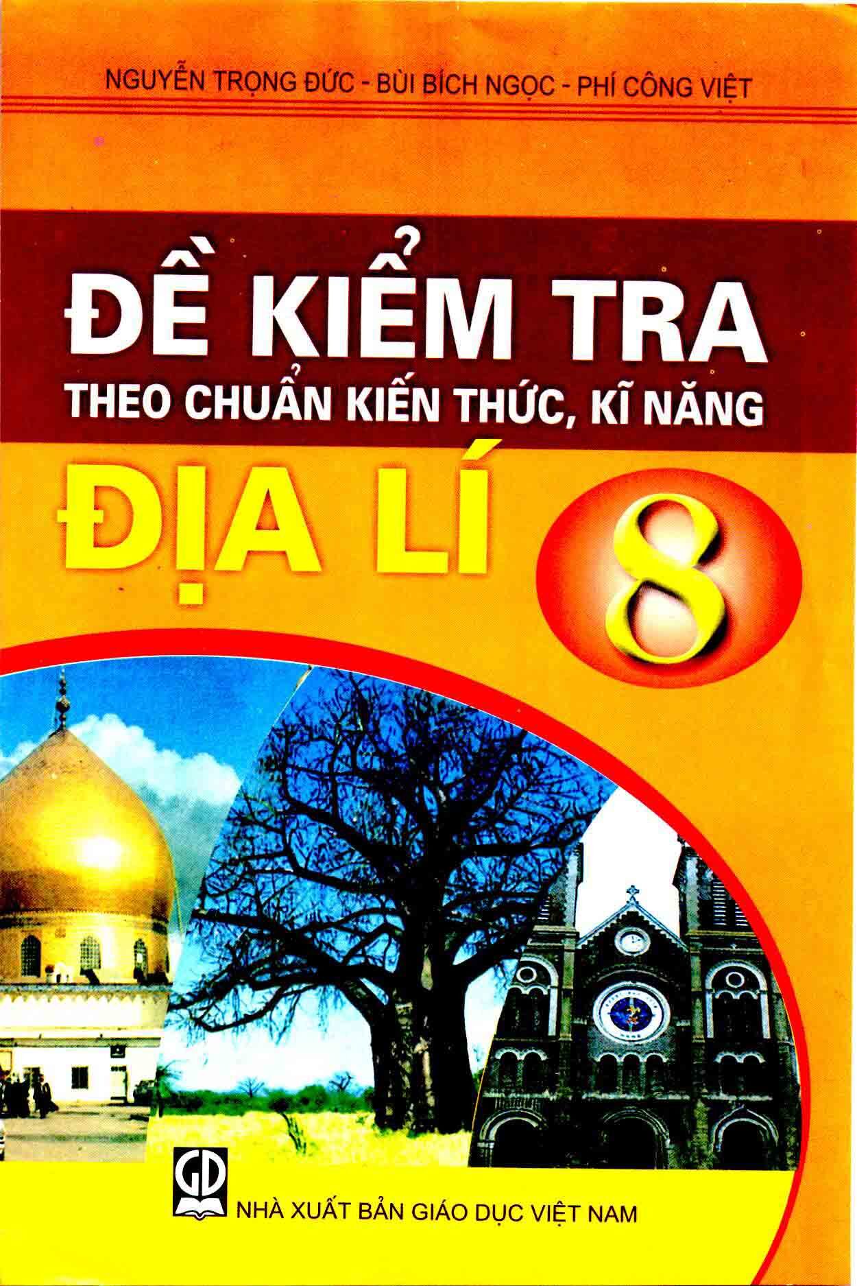 Đề kiểm tra địa lí 8