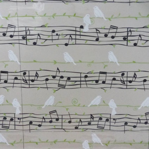 Decal dán kính nốt nhạc Binbin DK13 - 5m