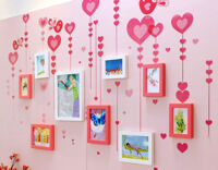 Decal dán tường hình trái tim hồng - PK75