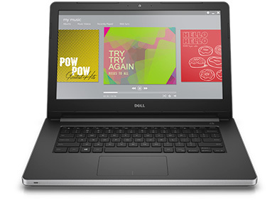 Laptop Dell Inspiron 5458 - Intel Core i7 5500U, 4GB RAM, 500GB HDD,  NVIDIA GeForce GT 920M, 14 inh